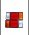 PACK 2 FOCO TRASERO CON LUPA BL/RJ/AM 24V