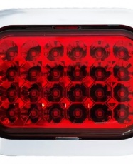 FOCO DESTELLANTE 24 LED ROJO
