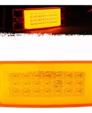 FOCO LATERAL 21 LED SECUENCIAL PLAFON 12-24V AMBAR