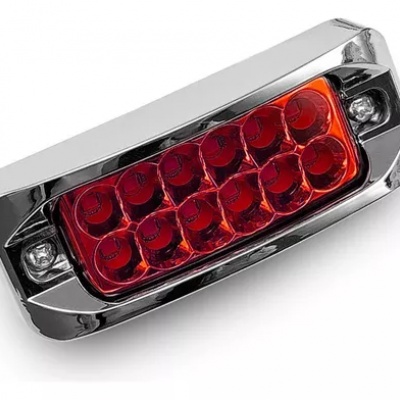 PACK 2 FOCO LATERAL 12 LED RECTANGULAR PEQUEÑO12-2...