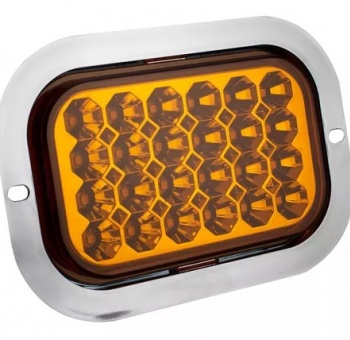 FOCO DESTELLANTE 24 LED AMBAR