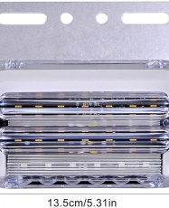 FOCO LATERAL OVALADO 24V 14 LED BLANCO