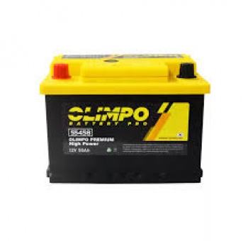 BATERIA OLIMPO 55AH 12V 500CCA +-