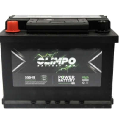 BATERIA OLIMPO HIGH 12V 55AH 340CCA POS DER BOR ES...