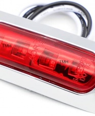 PACK FOCO LATERAL 4 LED 12-24V ROJO