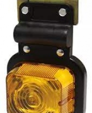 FOCO LATERAL COLGANTE BIVOLT 4 LED AMBAR