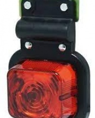 FOCO LATERAL COLGANTE BIVOLT 4 LED ROJO