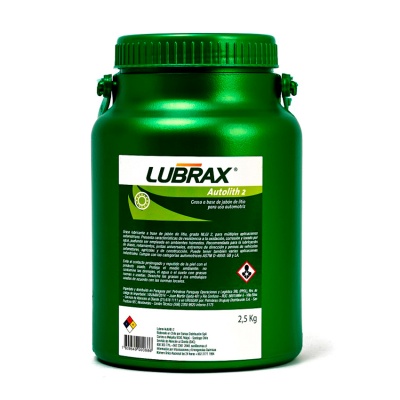 GRASA ROJA LUBRAX AUTOLITH 2 - 2.5 KG